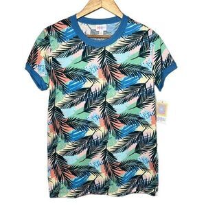 Small - Vacation Palms Graphic T, Liv LuLaRoe